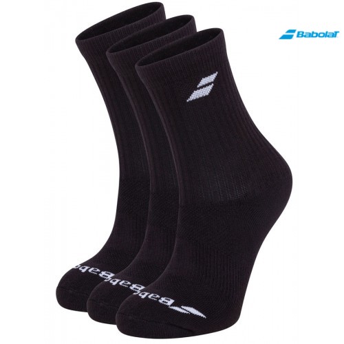BABOLAT Calcetines pack x 3 (negro)