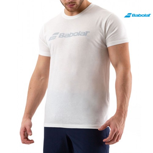 BABOLAT camiseta exercise (blanca)