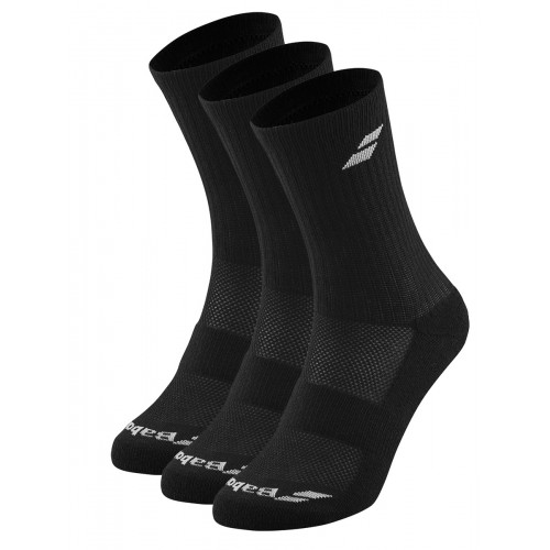 BABOLAT calcetines pack 3 (negro)