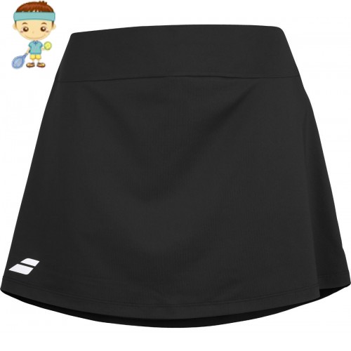 BABOLAT falda play 24 Jr. (negra)