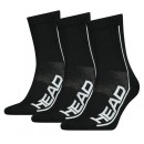 HEAD calcetines Performance x3 (negro)