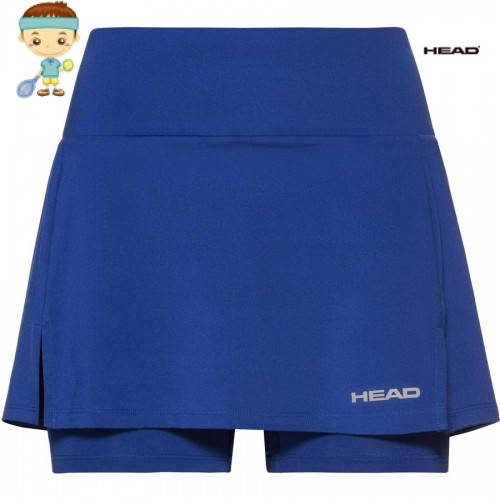 HEAD falda club basic Jr. (azulón)