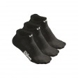WILSON Calcetines no show w x 3 (negro)