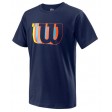 WILSON camiseta blur w Jr.(azul)
